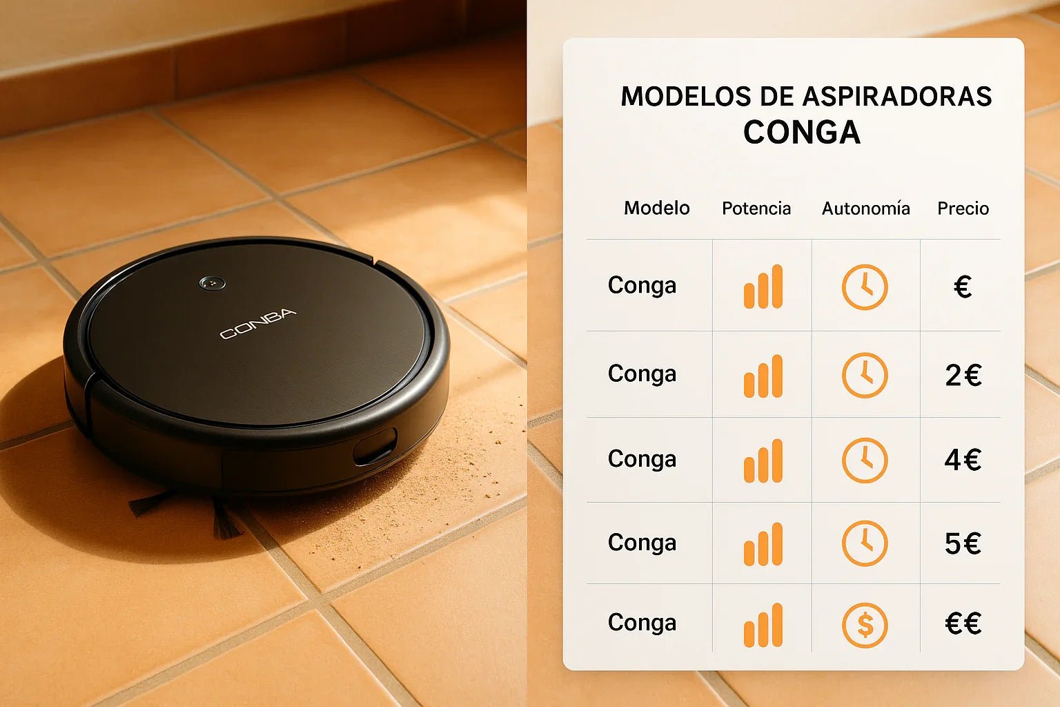 Guía completa: Cómo elegir el robot aspirador Conga perfecto para tu hogar - Cáceres Outlet