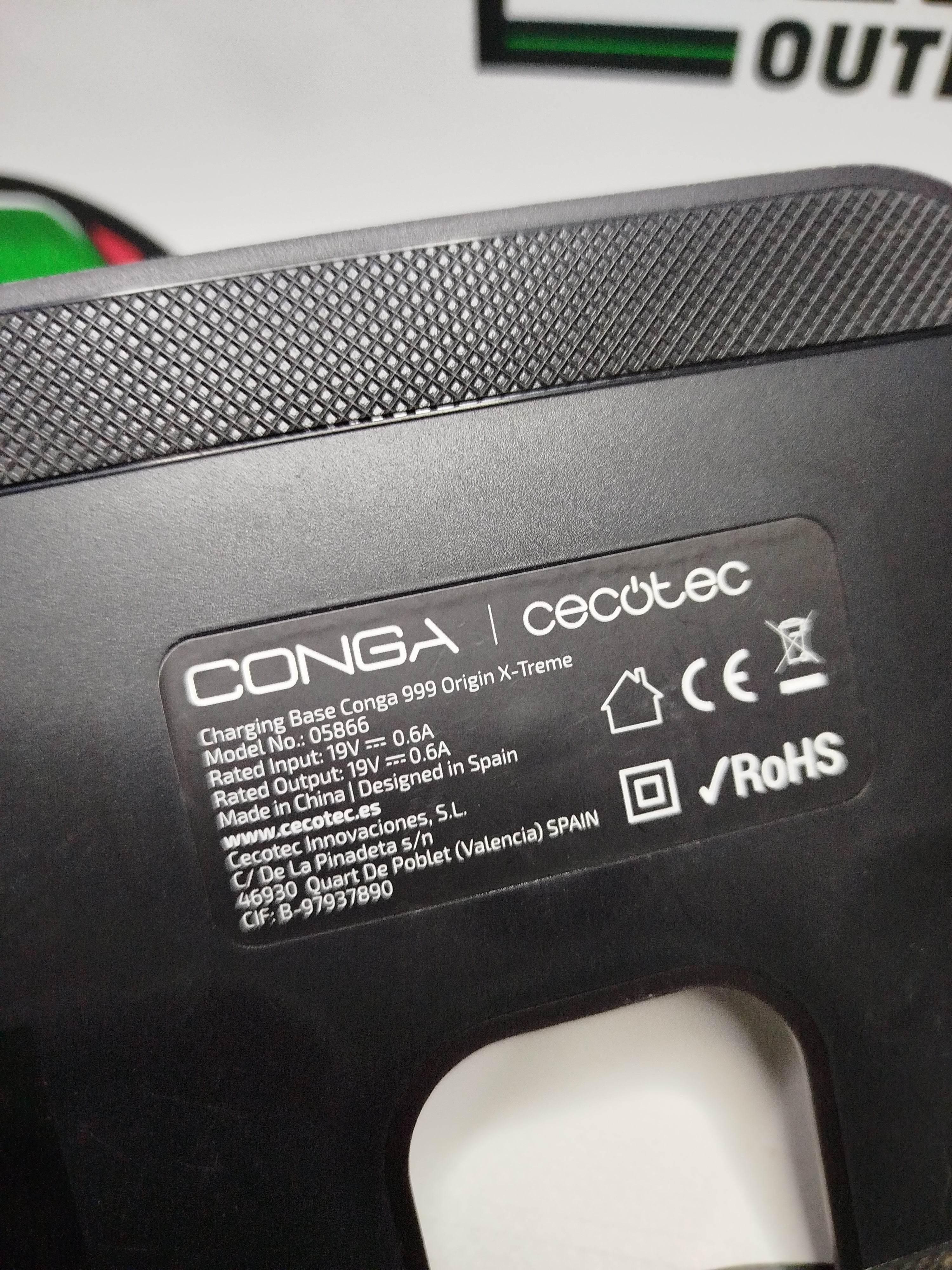 Base de carga para Conga 999 - Cáceres Outlet - caceresoutlet.com