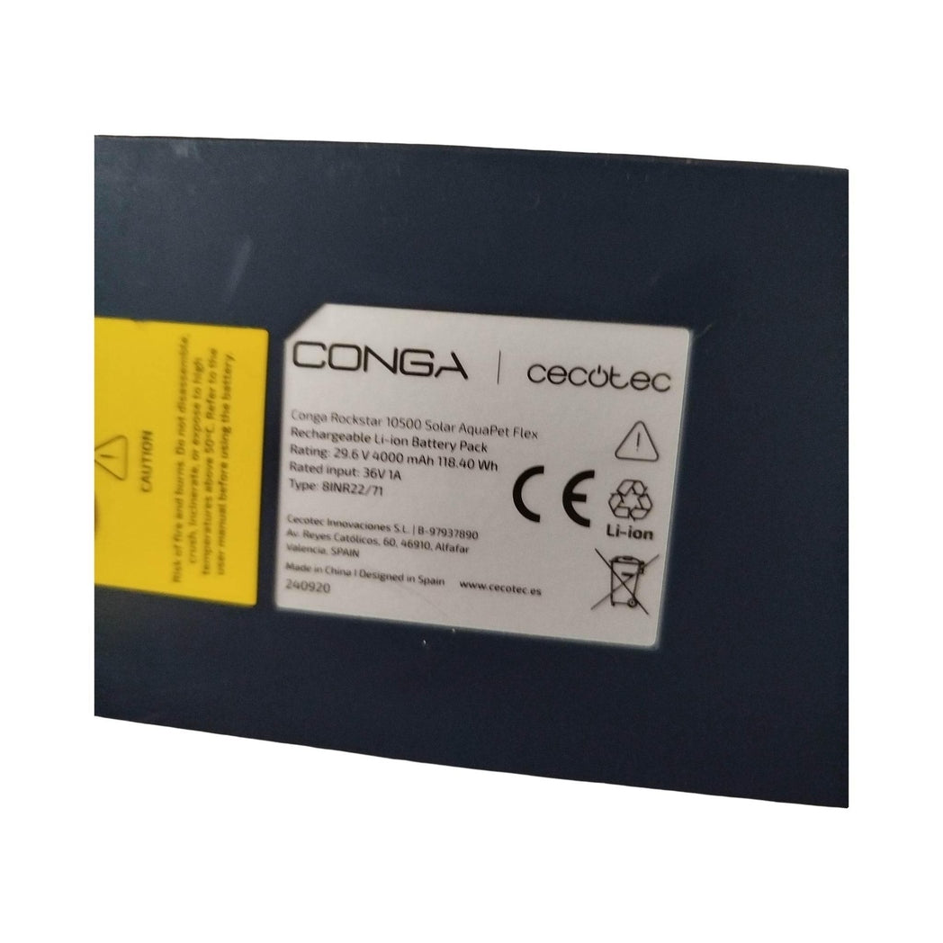 Batería Li-ion Conga Rockstar 10500 Solar AguaPet Flex - Cáceres Outlet