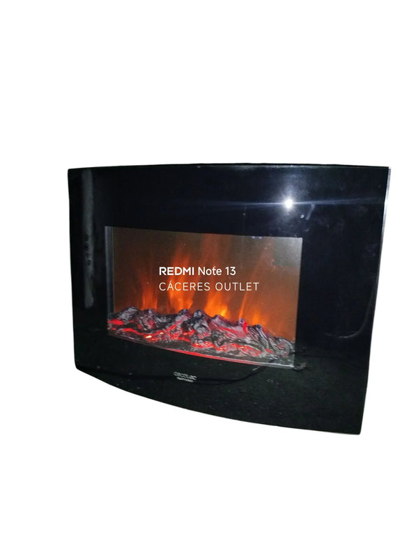 Ready Warm 3500 Curved Flames Chimenea eléctrica decorativa de 35'' (Negro)