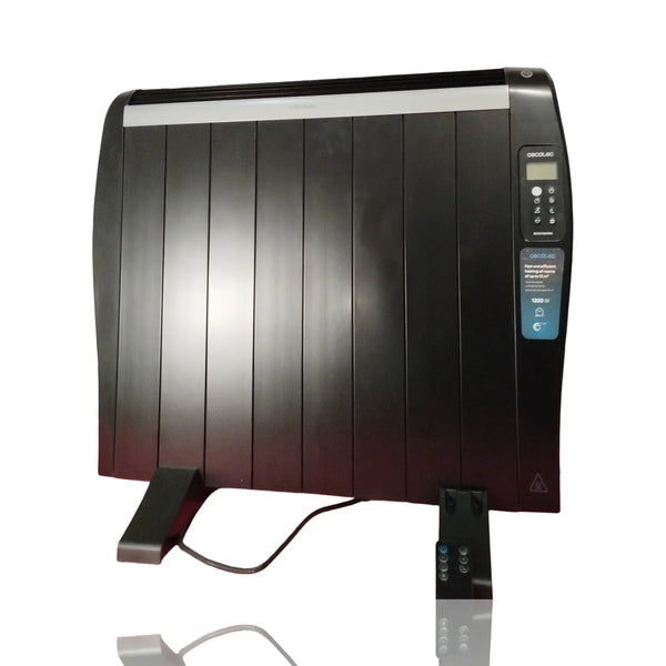 Ready Warm 2000 Thermal Black Emisor térmico con 10 elementos y 1500 W, pantalla LCD (Negro)