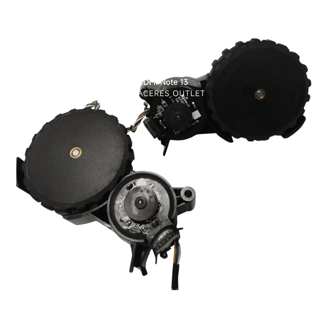 Ruedas Laterales Conga 9090 - Par Ruedas Motrices Originales - Accesorios para aspiradoras Recambio Original Cecotec