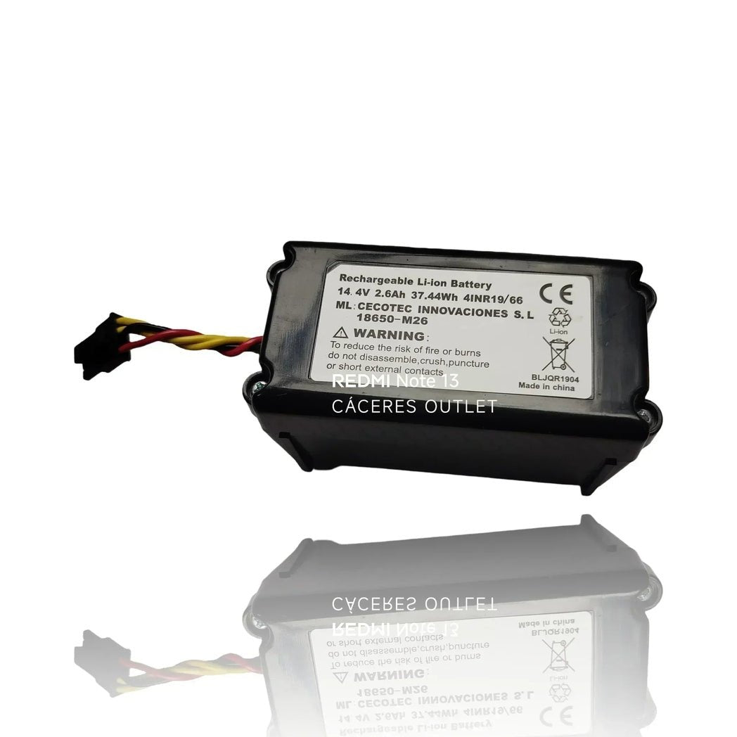 Batería Litio 2600mAh para Conga 1590 Active - Repuesto Original - Baterías multiusos Recambio Original Cecotec