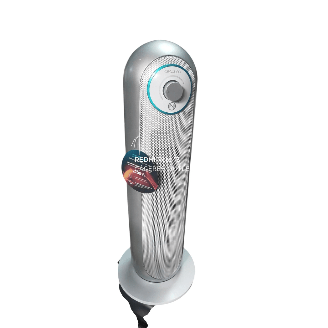 ReadyWarm 10050 Top Ceramic Pro Calefactor cerámico de 2200 W (Blanco) - Calefactor cerámico Recambio Original Cecotec