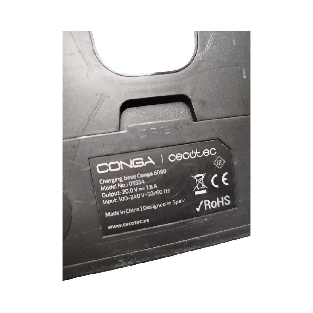 Cargador para Conga 6090 - Recambio Original Cecotec