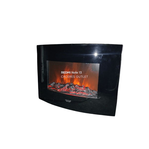 ReadyWarm 2690 Flames Connected White Chimenea eléctrica decorativa de 26'' (Blanco) - Chimenea eléctrica Recambio Original Cecotec | Cáceres Outlet