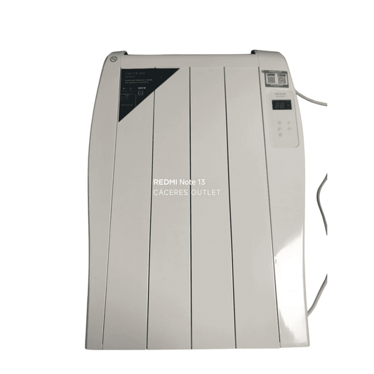 Ready Warm 2000 Thermal Black Emisor térmico con 10 elementos y 1500 W, pantalla LCD (Negro) - Emisor térmico Recambio Original Cecotec