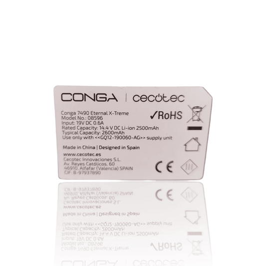 Placa base para Conga 7490 Eternal Home - Placa base Recambio Original Cecotec