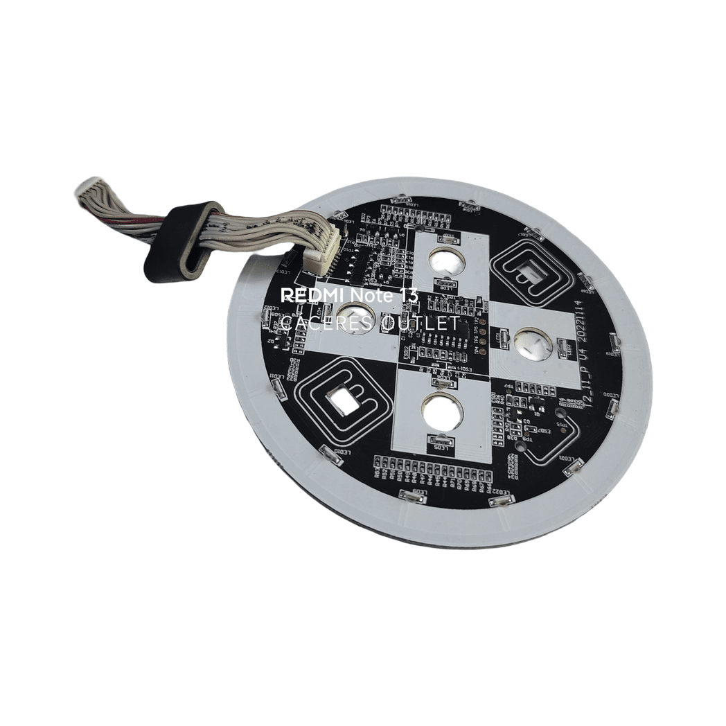 Botón de Encendido LED para Conga 12090 - Placa de Control - Recambios Robot Aspirador Recambio Original Cecotec